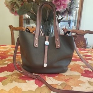 OLIVE GREEN FALL BAG